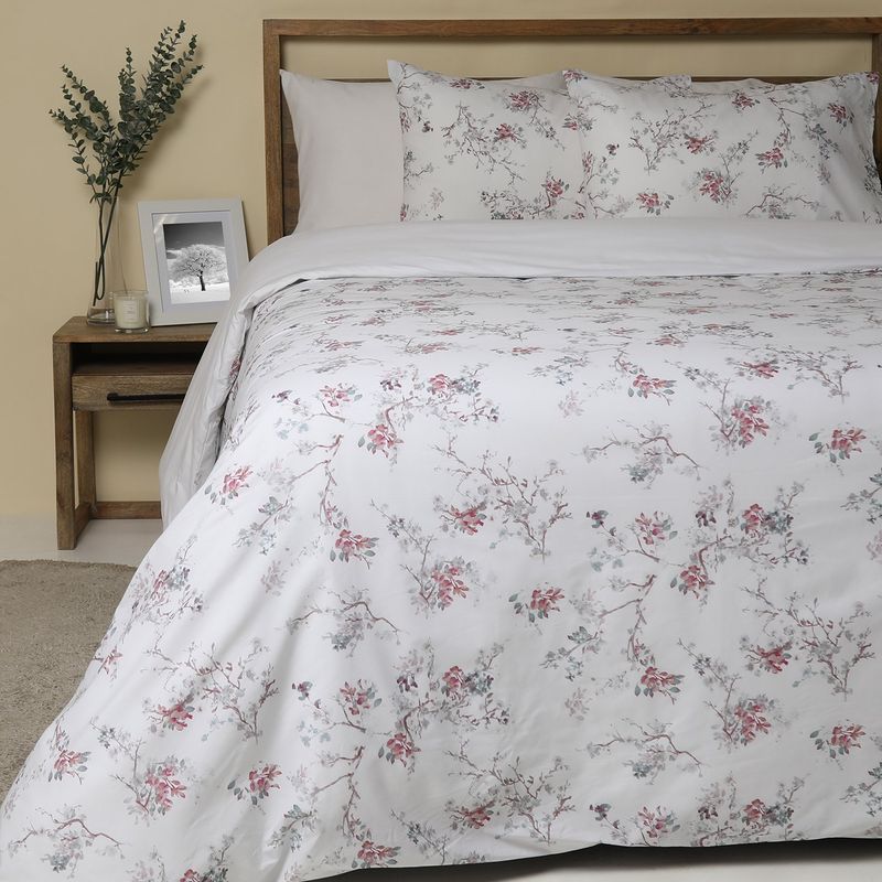 CASA CANTABRIA - Funda Plumón Estampada Clara 100% Algodón Casa Cantabria