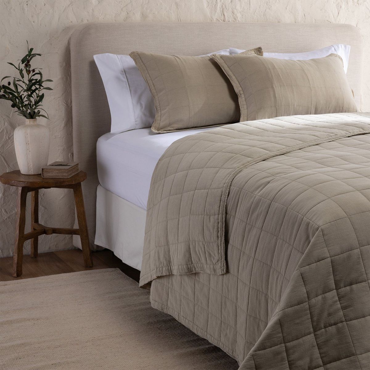 CASA CANTABRIA - Cubrecama Stone Wash Casa Cantabria