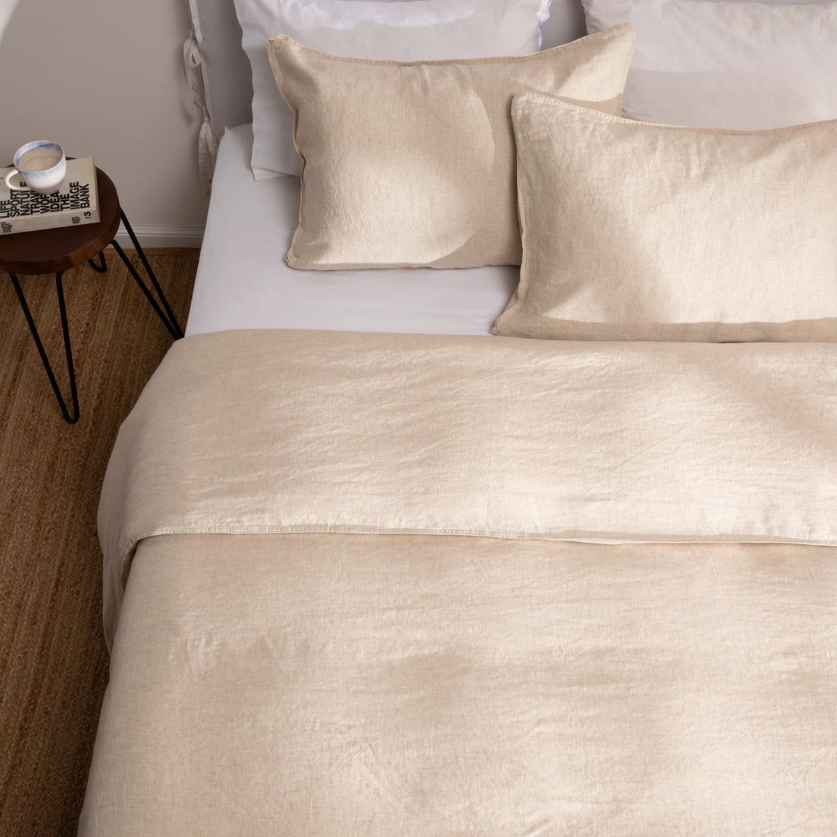 CASA CANTABRIA - Funda Plumón 100% Lino Natural Casa Cantabria