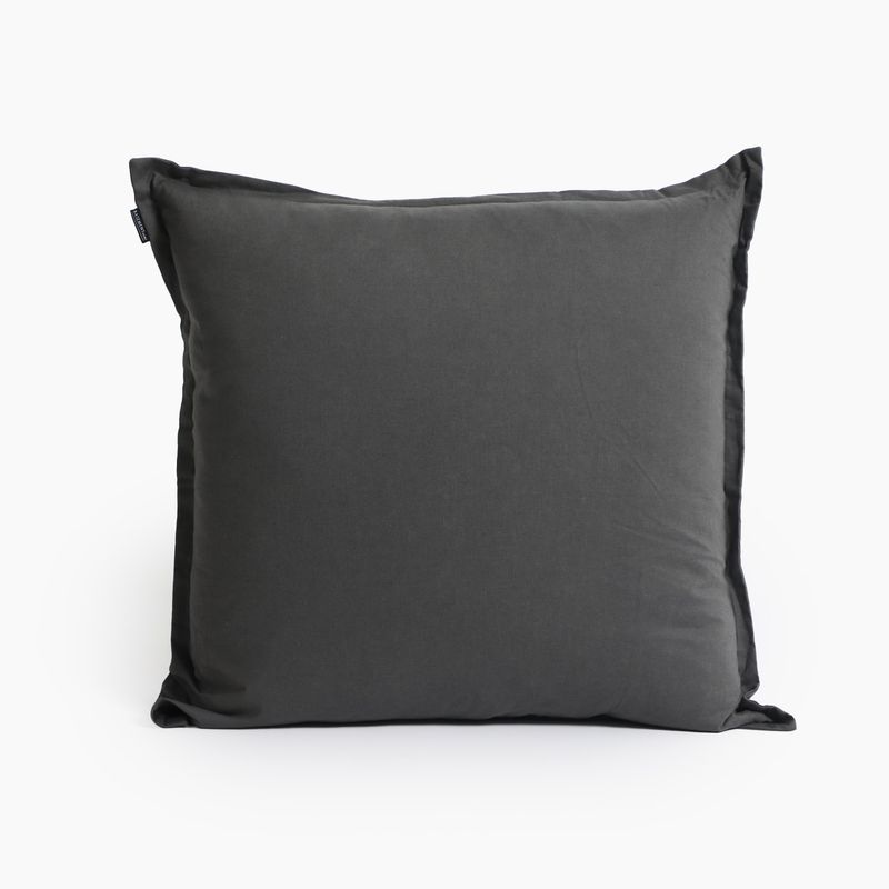 BASEMENT HOME - Cojín Lino Algodón Relleno Plumas 60x60cm Basement Home