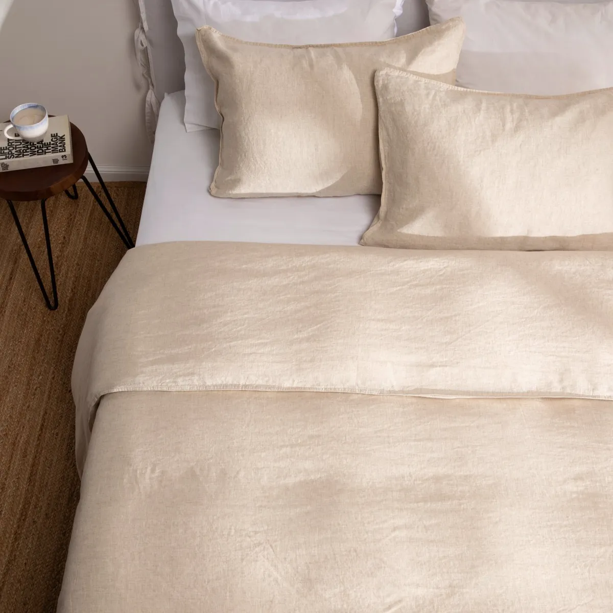 CASA CANTABRIA - Funda Plumón 100% Lino Natural Casa Cantabria