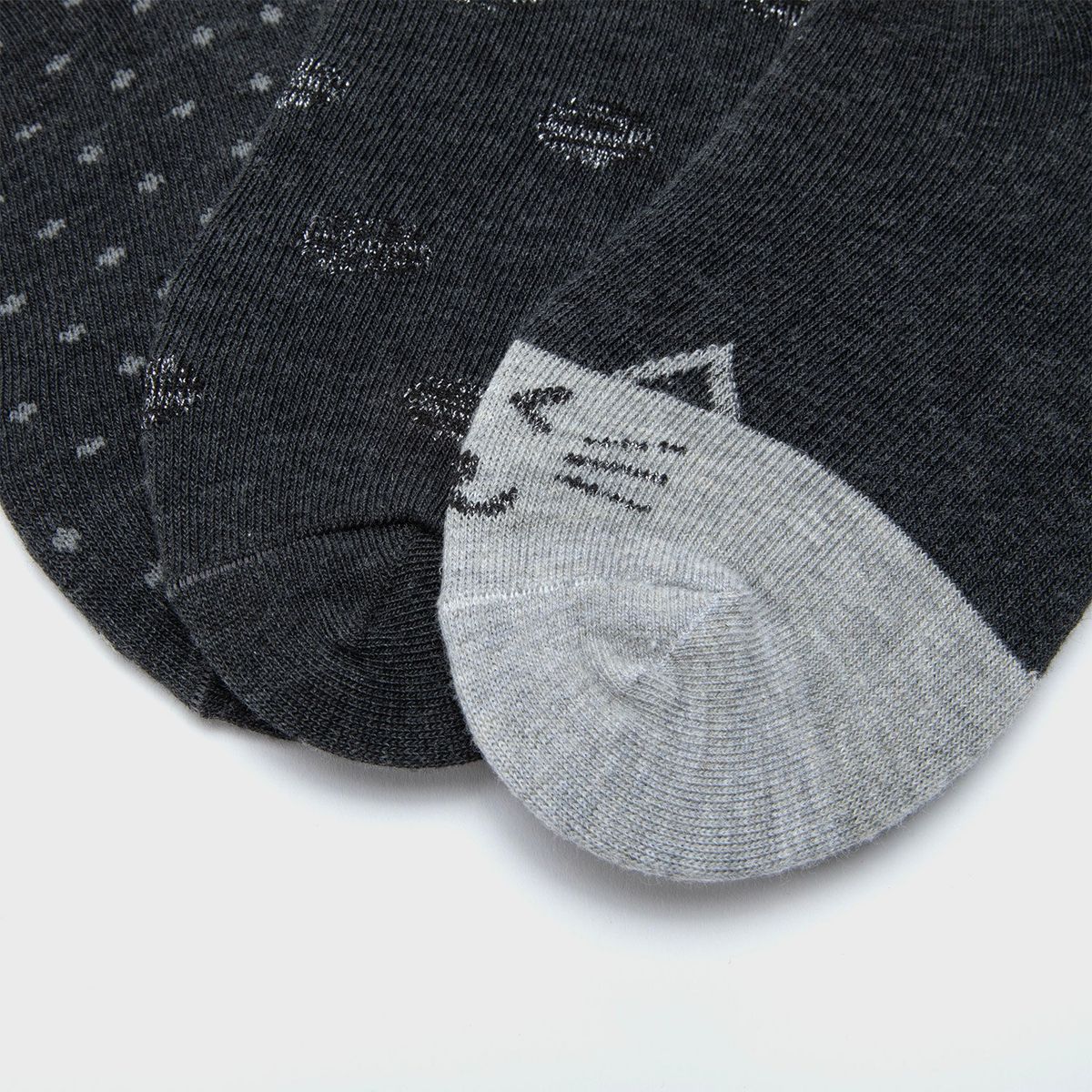 SYBILLA - Pack x3 Medias Cortas Mujer