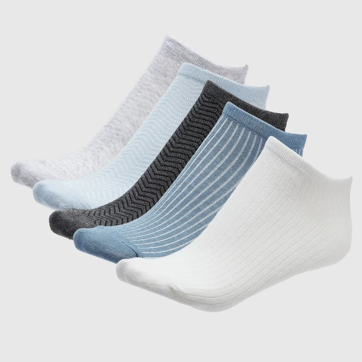 BLU - Pack X5 Medias Cortas Mujer