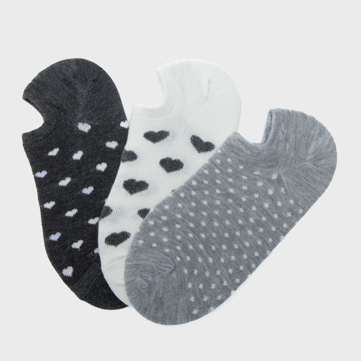 SYBILLA - Pack x3 Medias Cortas Mujer