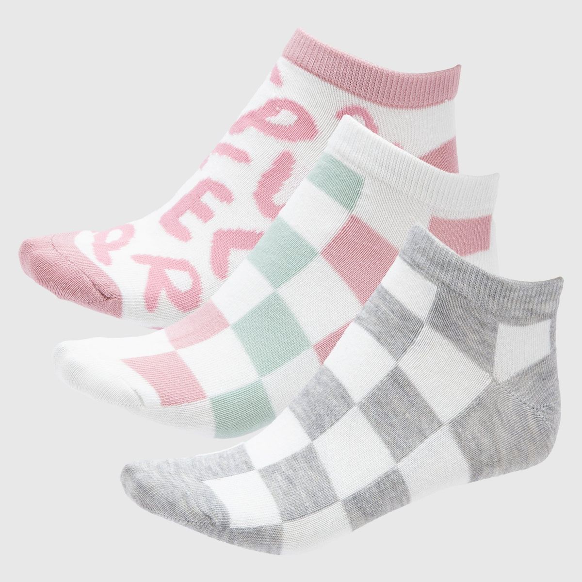 SYBILLA - Pack x3 Medias Cortas Mujer