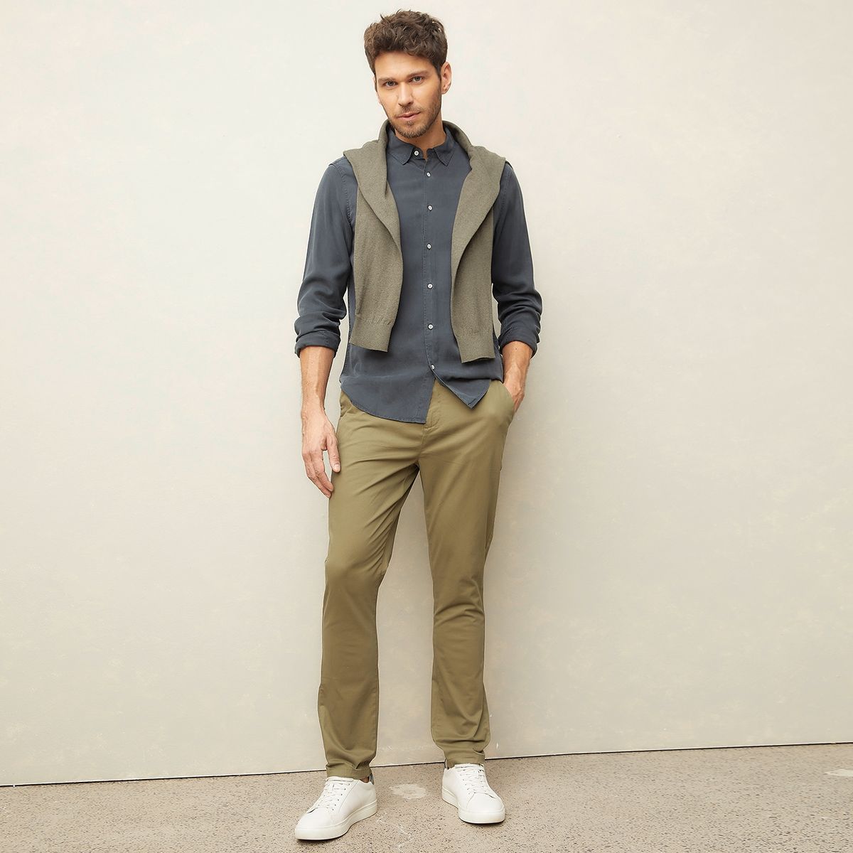 WOLF&HANK - Pantalón Algodón Hombre Wolf Hank 