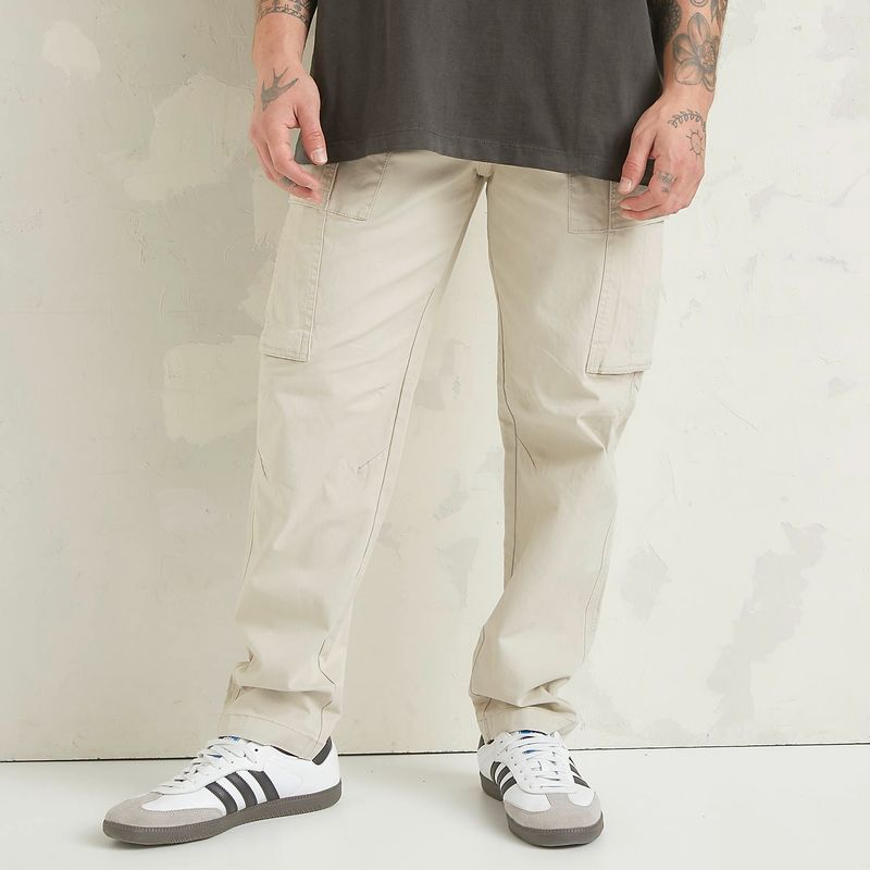 DENIMLAB - Pantalón Cargo Algodón Hombre Denimlab