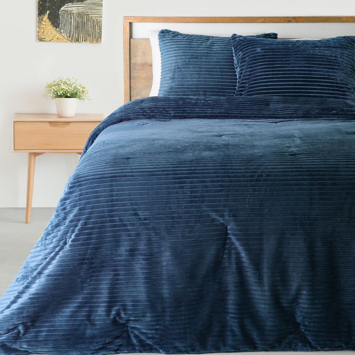 BENETTON - Edredón Macro Cord Benetton