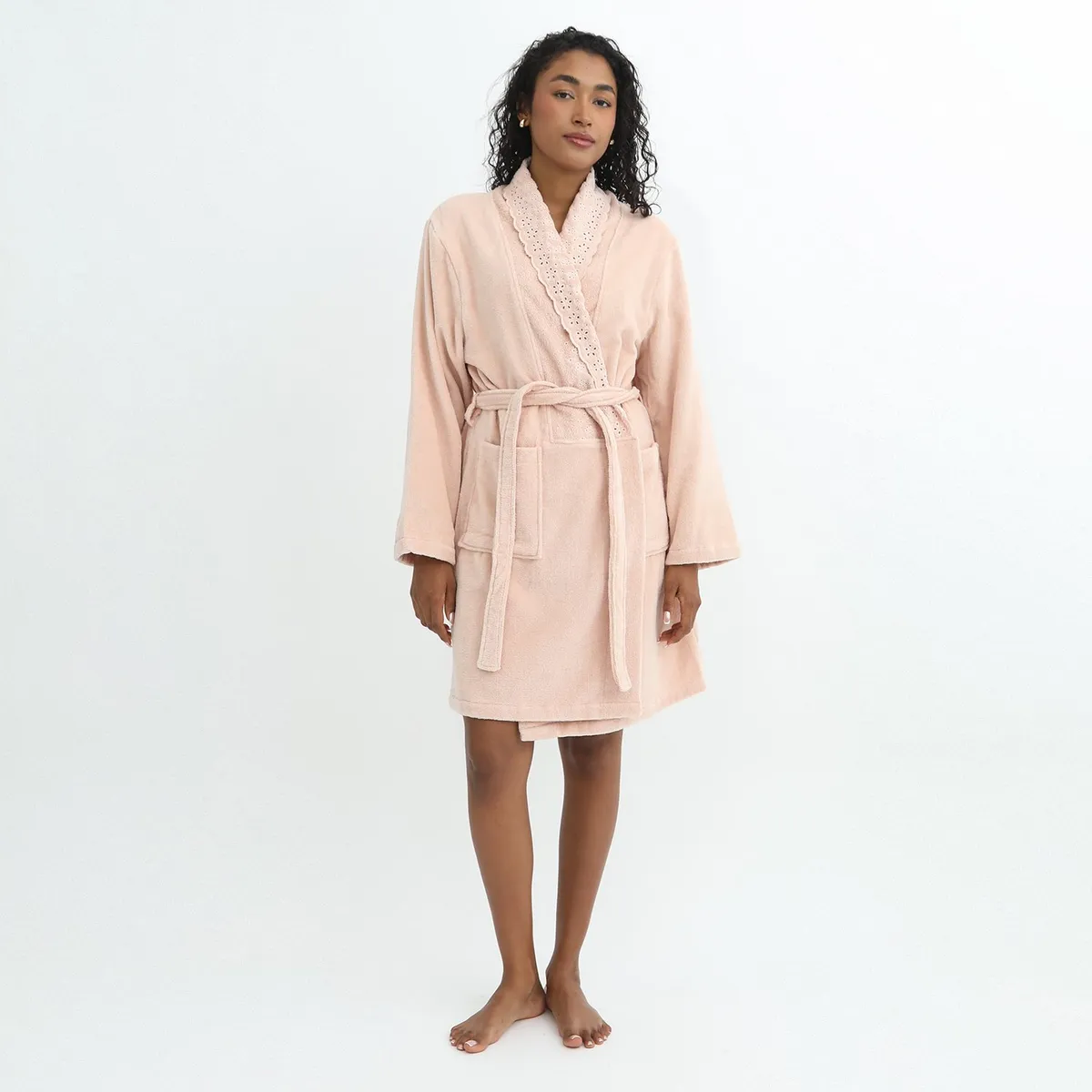ROBERTA ALLEN - Bata de Baño Antonia 100% Algodón Roberta Allen