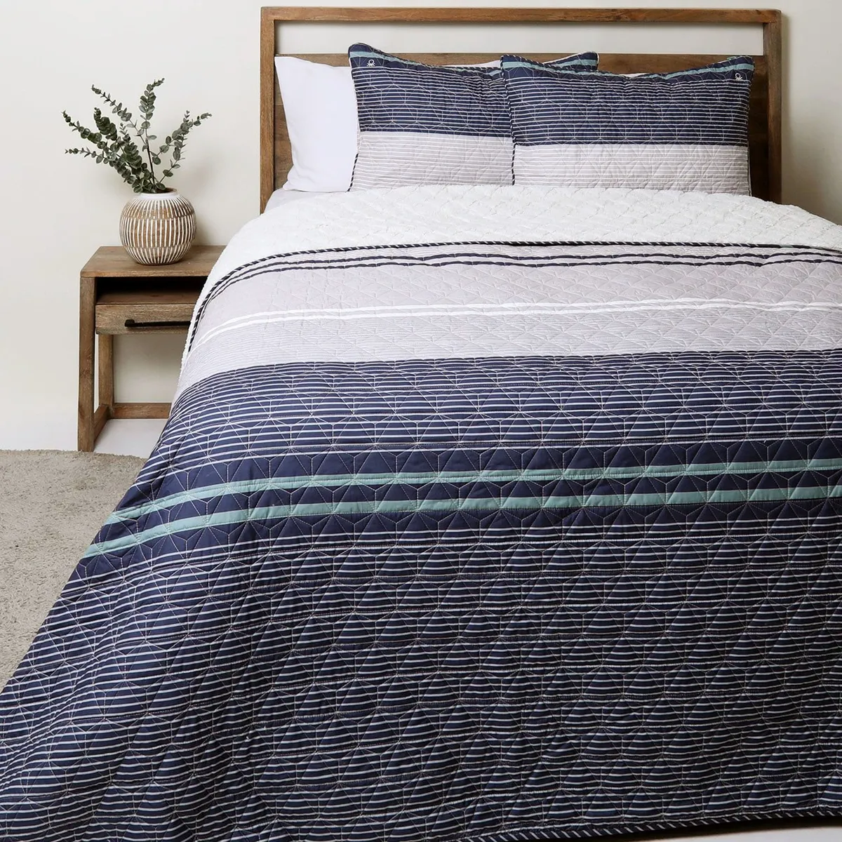 BENETTON - Cubrecama Estampado Freddo Sherpa Benetton