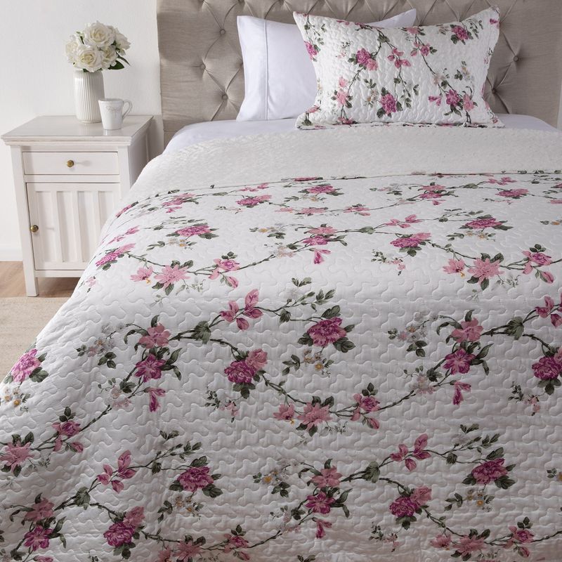 ROBERTA ALLEN - Cubrecama Viña Con Sherpa Roberta Allen