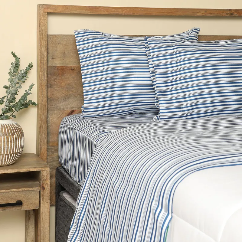 AMBIENTA - Juego de Sábanas Estampadas Microfibra Ambienta