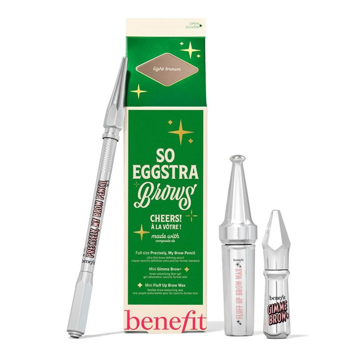 BENEFIT - Noggy Or Nice Brows 3/3 H24 Brows Trial Set