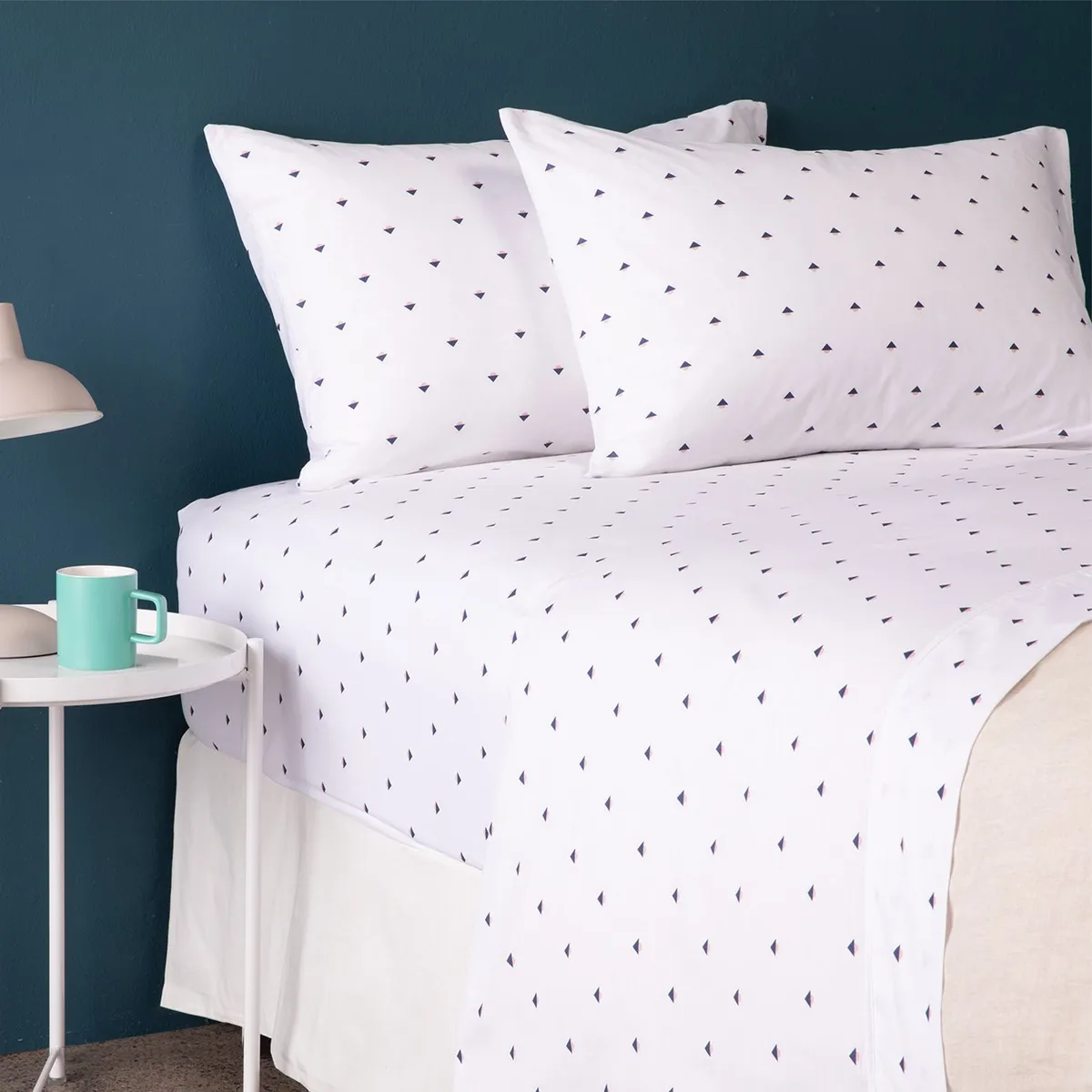 BENETTON - Juego de Sábanas Estampadas 100% Algodón 180 Hilos Benetton