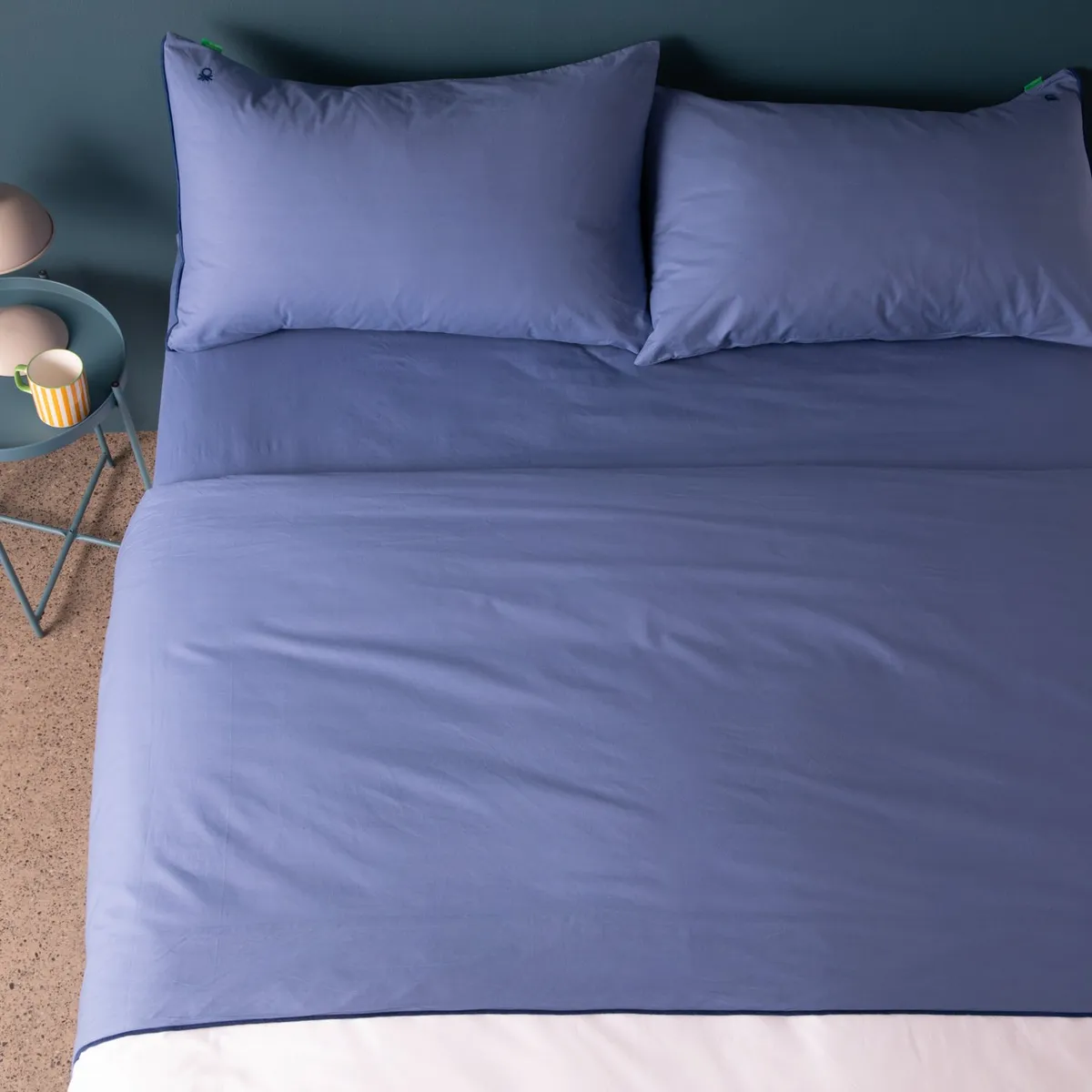 BENETTON - Juego de Sábanas 100% Algodón 200 Hilos Benetton