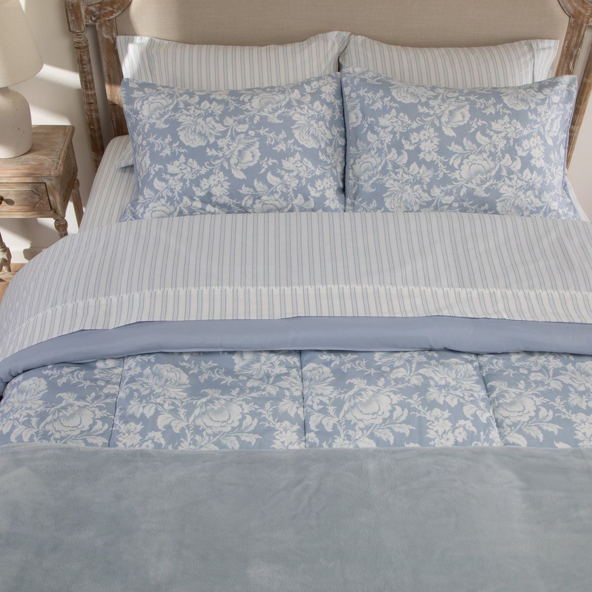 ROBERTA ALLEN - Juego De Cama: Edredón + Juego De Sábanas + Manta Roberta Allen