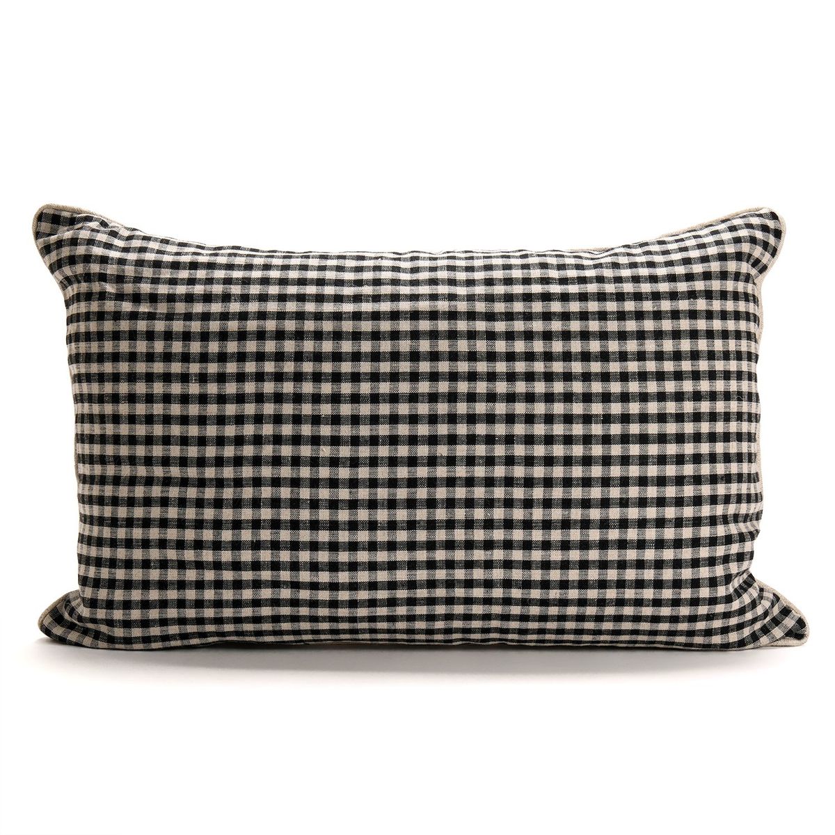 BASEMENT HOME - Cojín Earth Vichy 100% Lino 40x60cm Basement Home