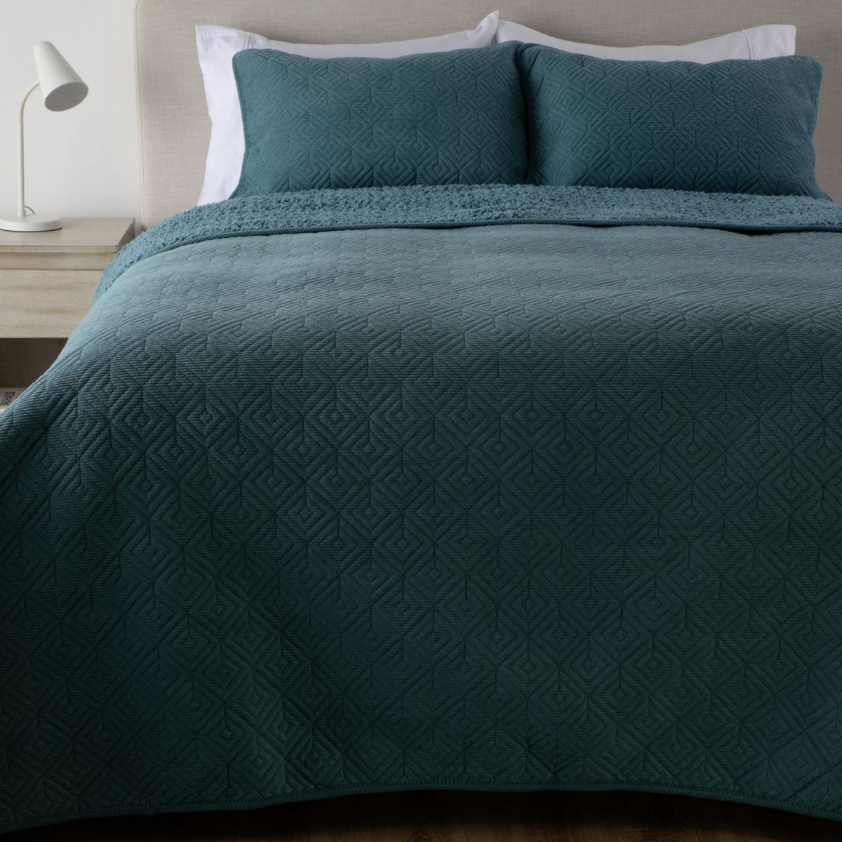 MICA - Cubrecama Corduroy Sherpa Mica