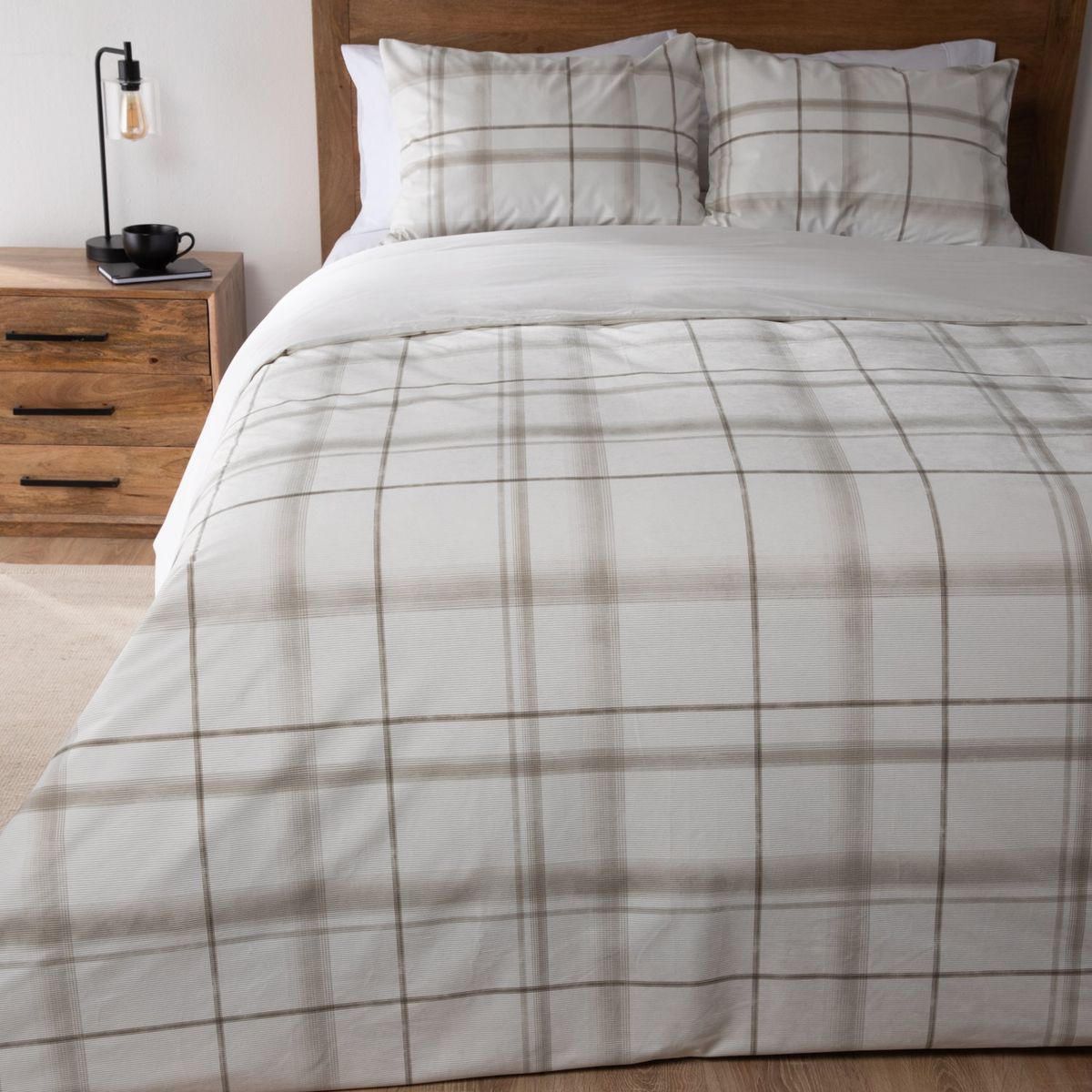 BASEMENT HOME - Funda Plumón Estampada Corduroy Basement Home