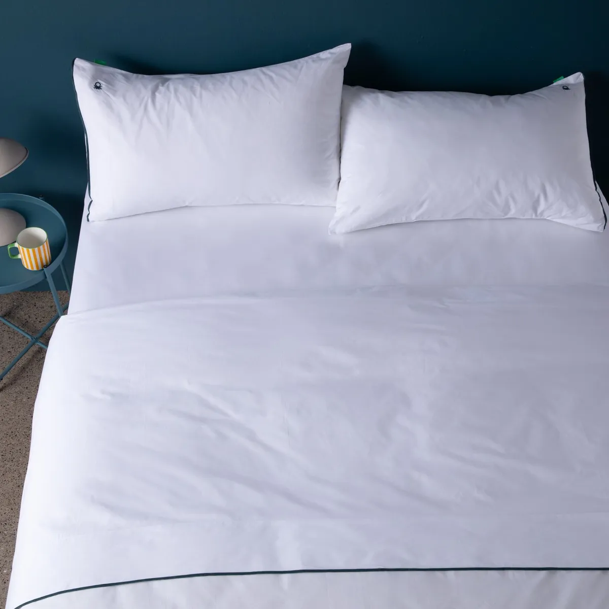 BENETTON - Juego de Sábanas 100% Algodón 200 Hilos Benetton