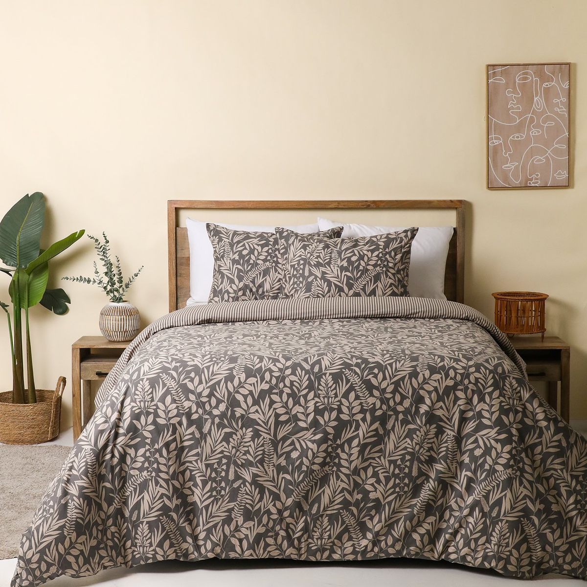 MICA - Funda Plumón Estampada Mafer 100% Algodón Mica