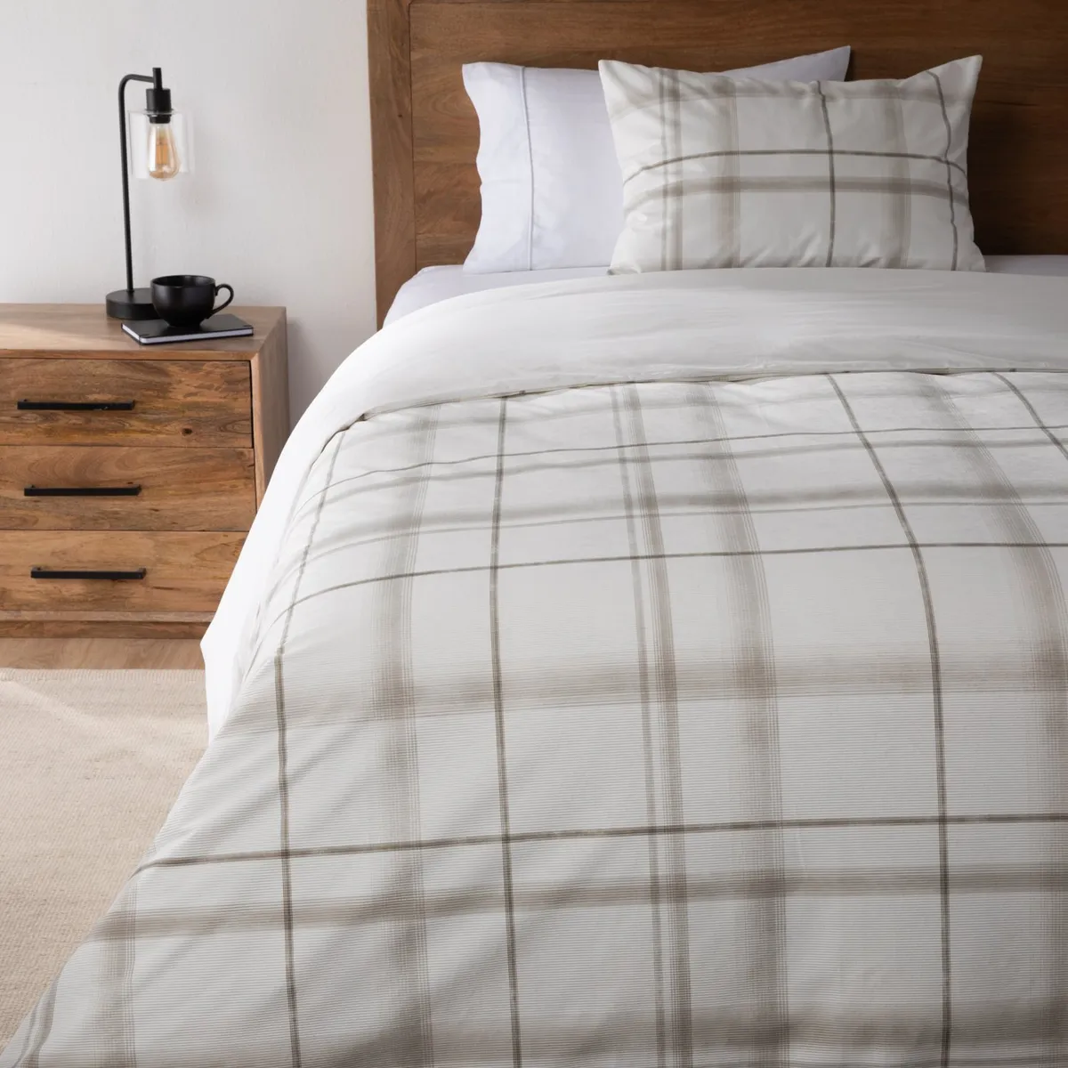 BASEMENT HOME - Funda Plumón Estampada Corduroy Basement Home