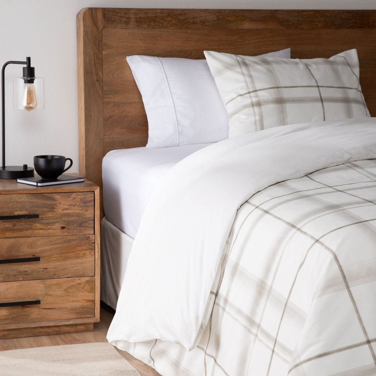 BASEMENT HOME - Funda Plumón Estampada Corduroy Basement Home