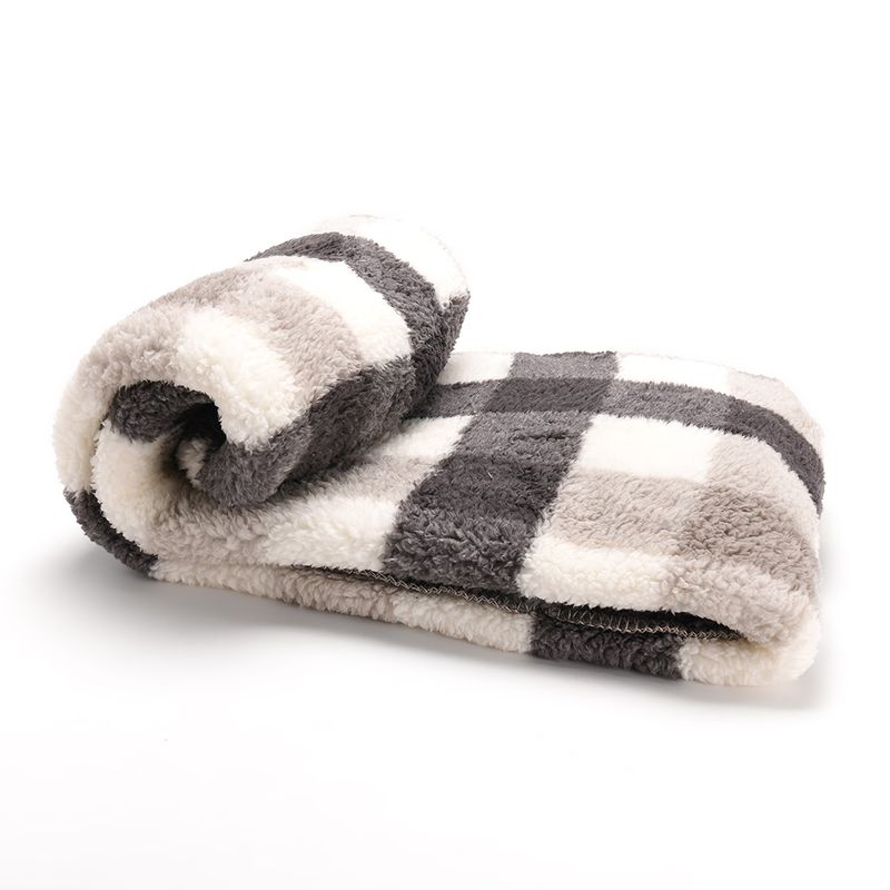 MICA -  Manta Oso Cuadros Sherpa