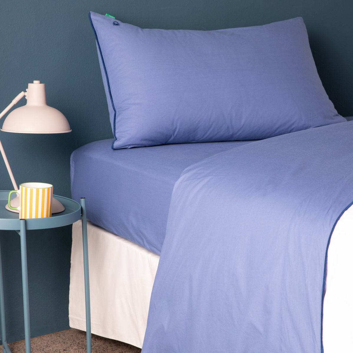 BENETTON - Juego de Sábanas 100% Algodón 200 Hilos Benetton