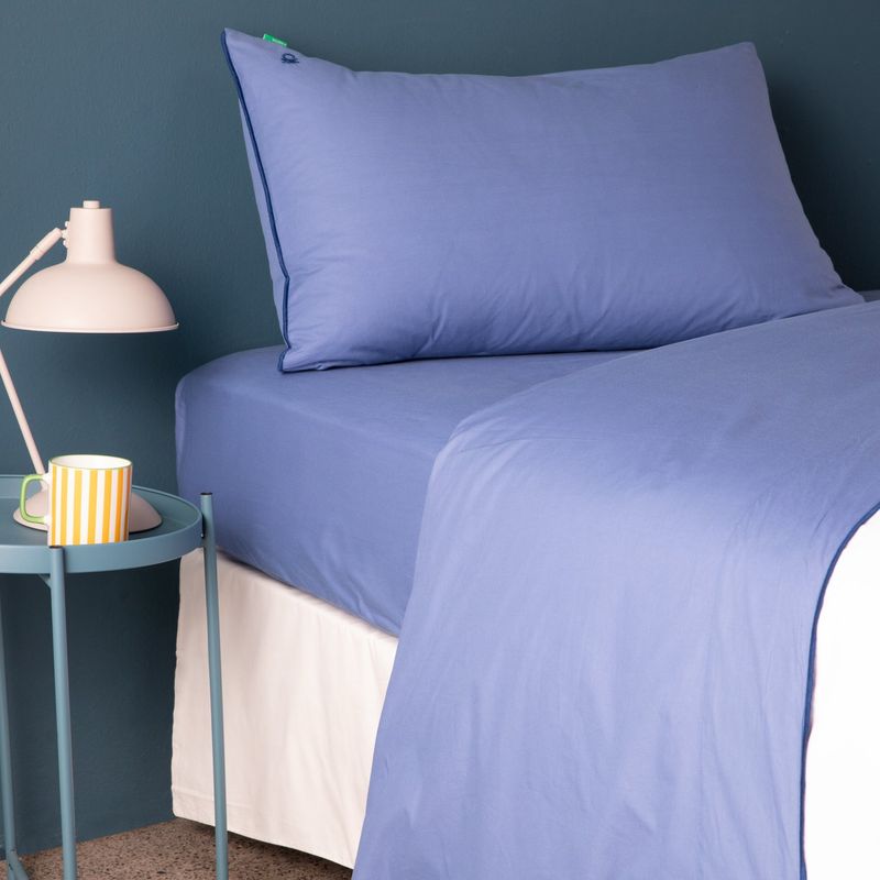 BENETTON - Juego De Sábanas 100% Algodón 200 Hilos Benetton