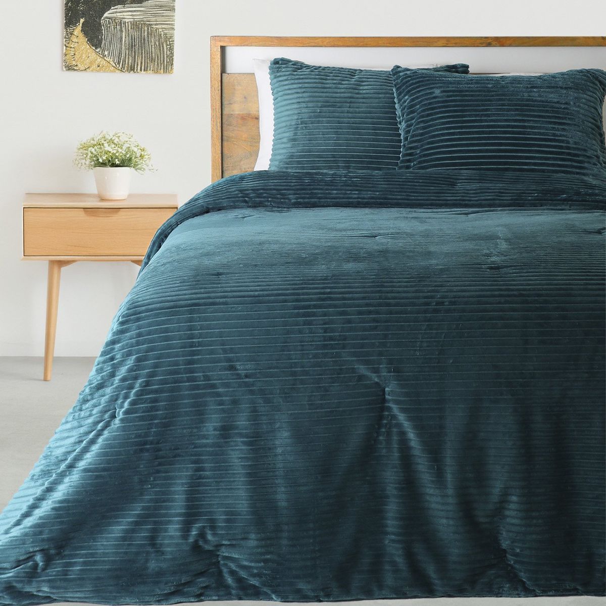 BENETTON - Edredón Macro Cord Benetton