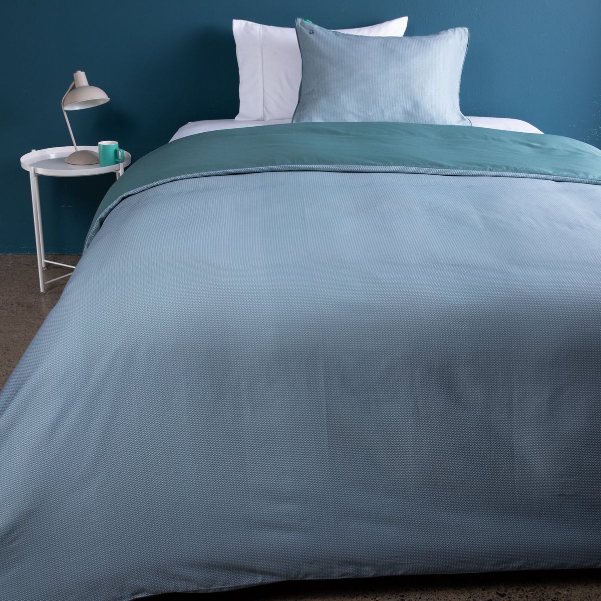 BENETTON - Funda Plumón Estampada 100% Algodón Benetton