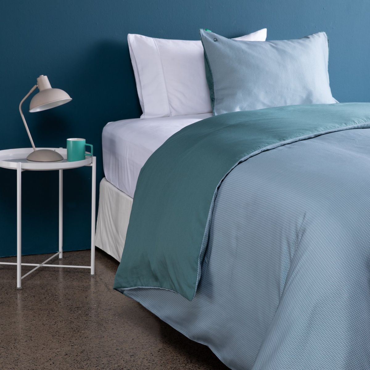 BENETTON - Funda Plumón Estampada 100% Algodón Benetton