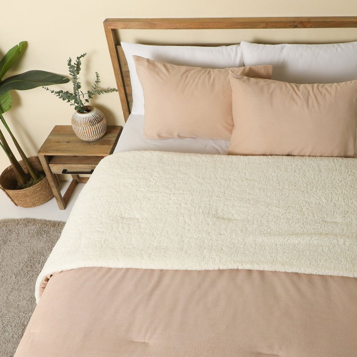 MICA - Edredón Corduroy Sherpa Mica