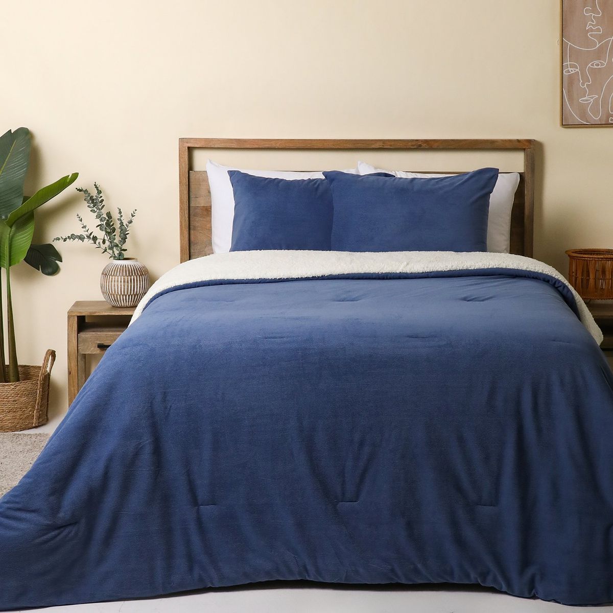 MICA - Edredón Corduroy Sherpa Mica