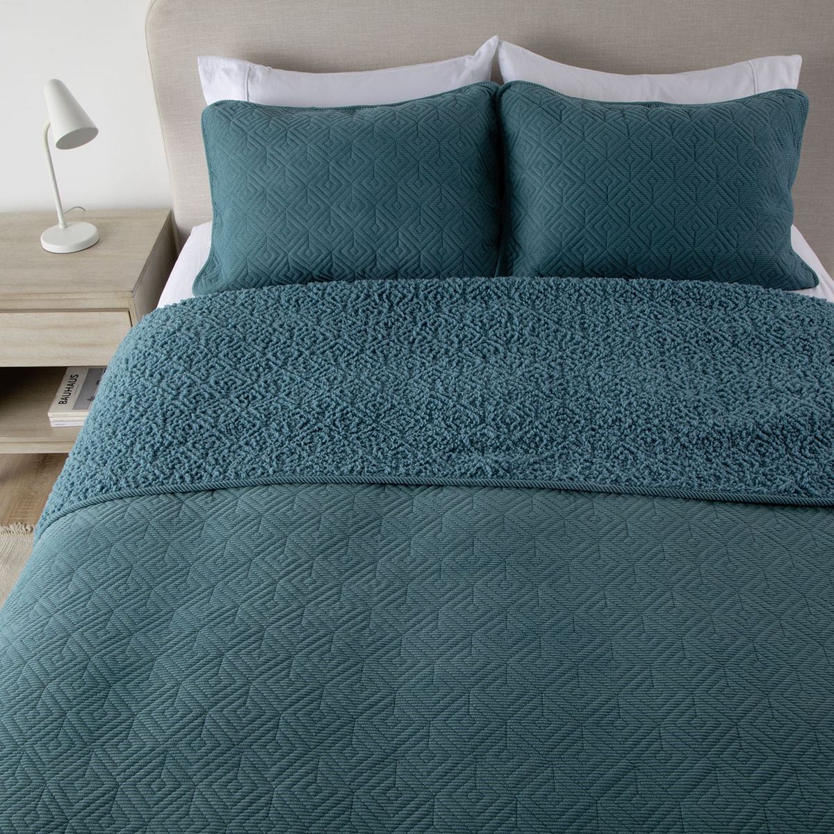 MICA - Cubrecama Corduroy Sherpa Mica