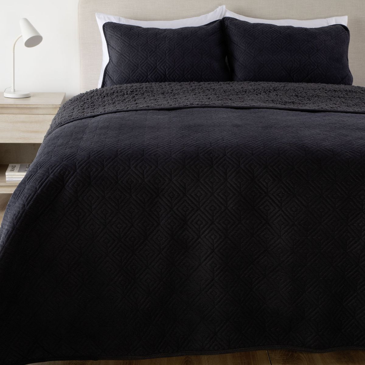 MICA - Cubrecama Corduroy Sherpa Mica