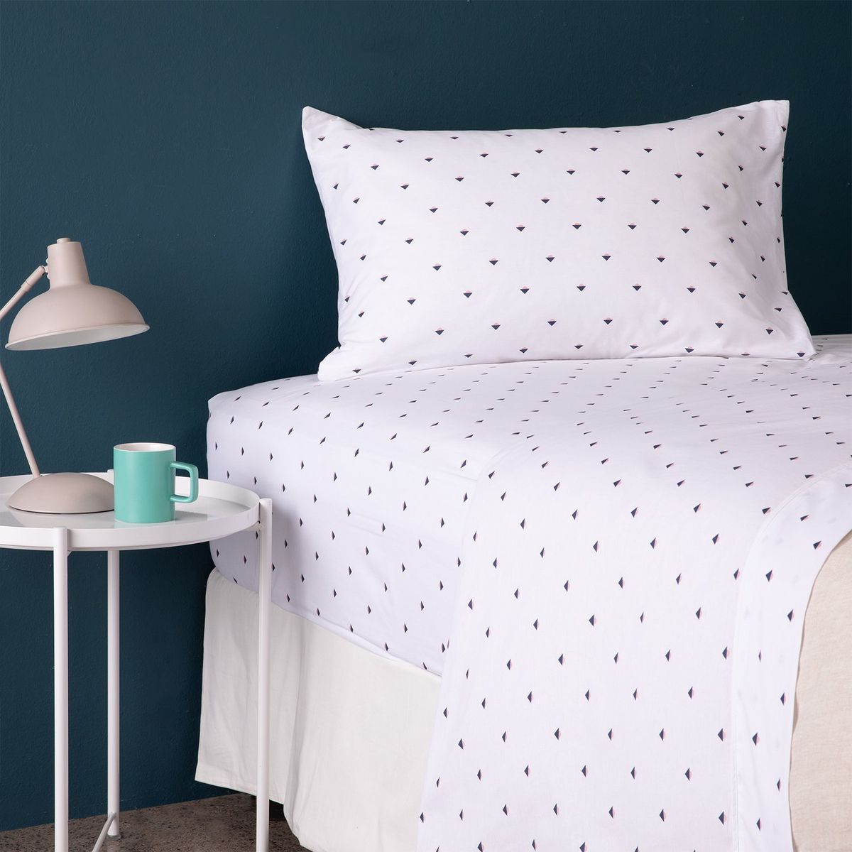 BENETTON - Juego de Sábanas Estampadas 100% Algodón 180 Hilos Benetton