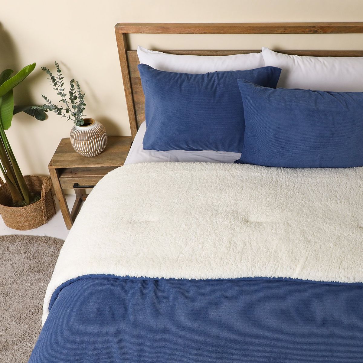 MICA - Edredón Corduroy Sherpa Mica