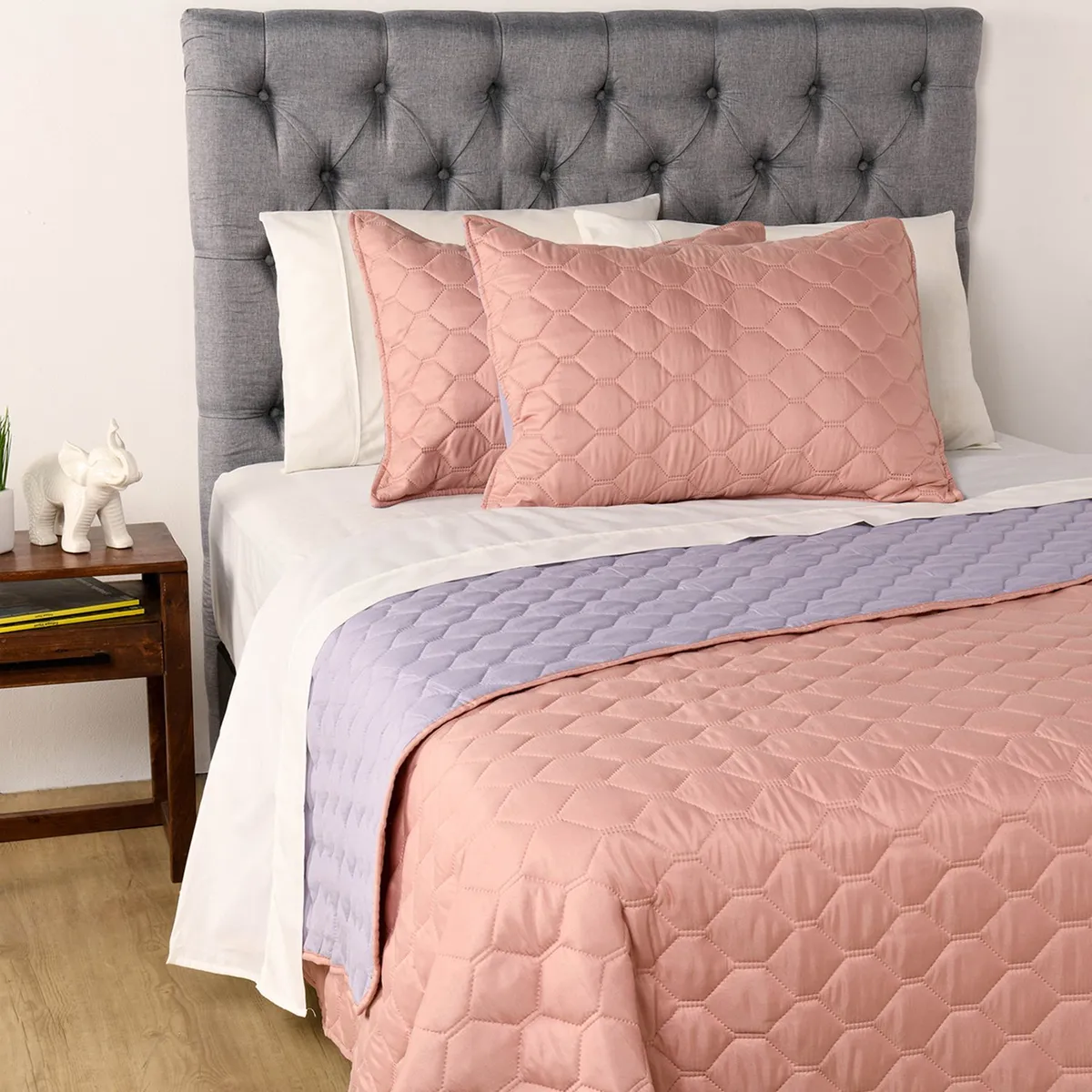 MICA - Cubrecama Reversible Heat Press Mica