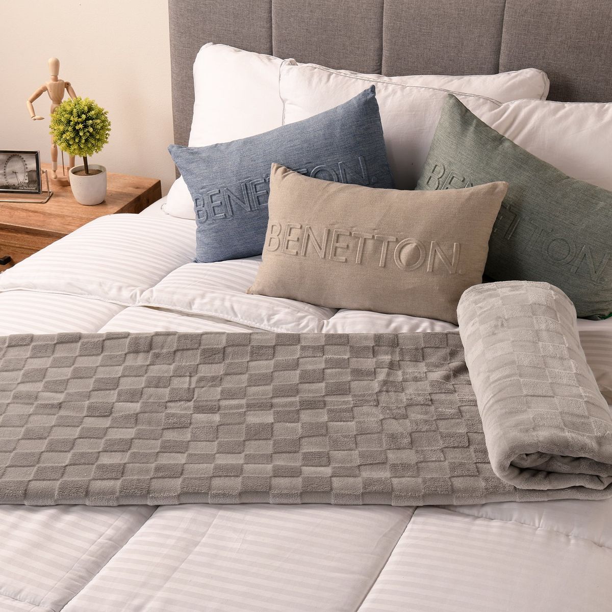 BENETTON - Frazada Franz Flannel Benetton