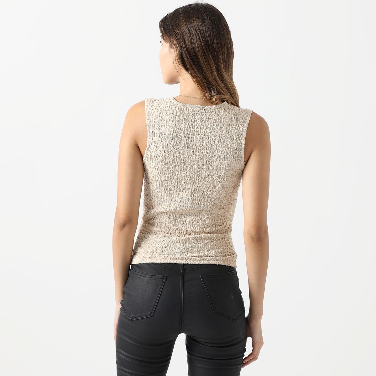 MOSSIMO - Polo Sin Mangas Casual Mujer Mossimo