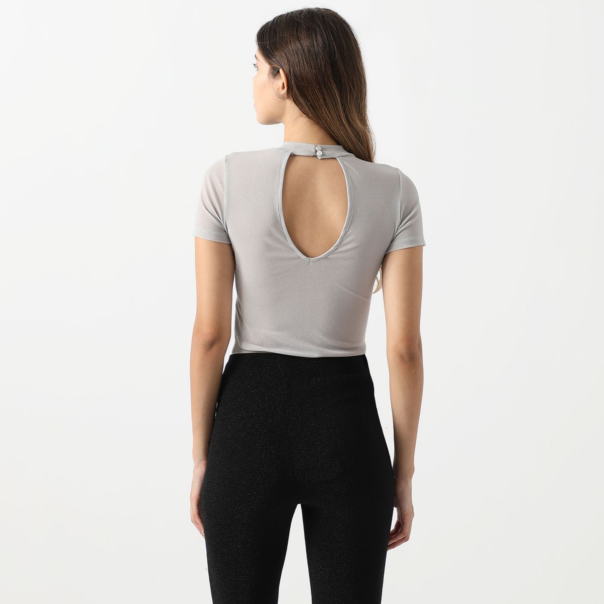 MOSSIMO - Body Manga Corta Casual Mujer Mossimo