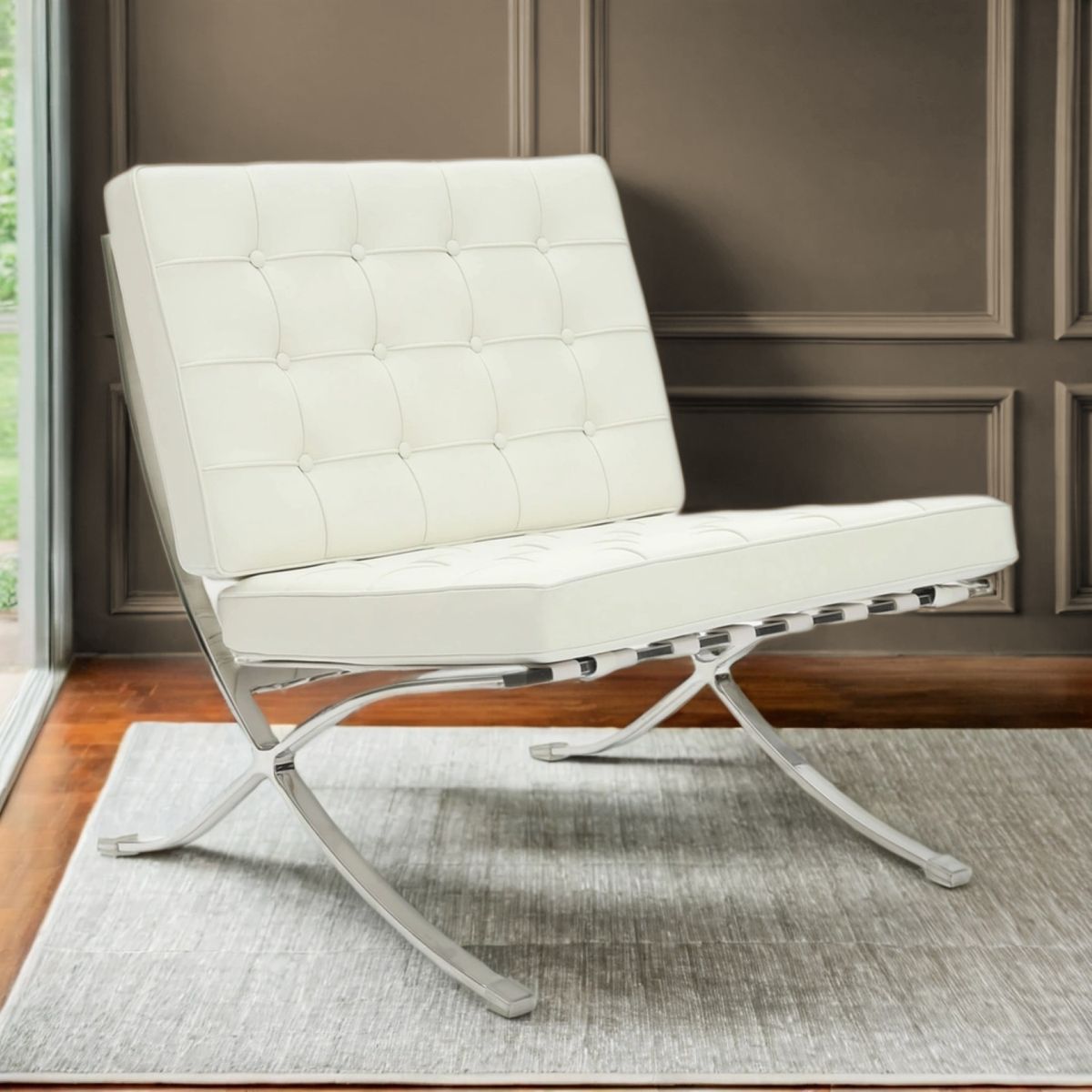 BASEMENT HOME - Butaca Cross De Cuero 1 Cuerpo