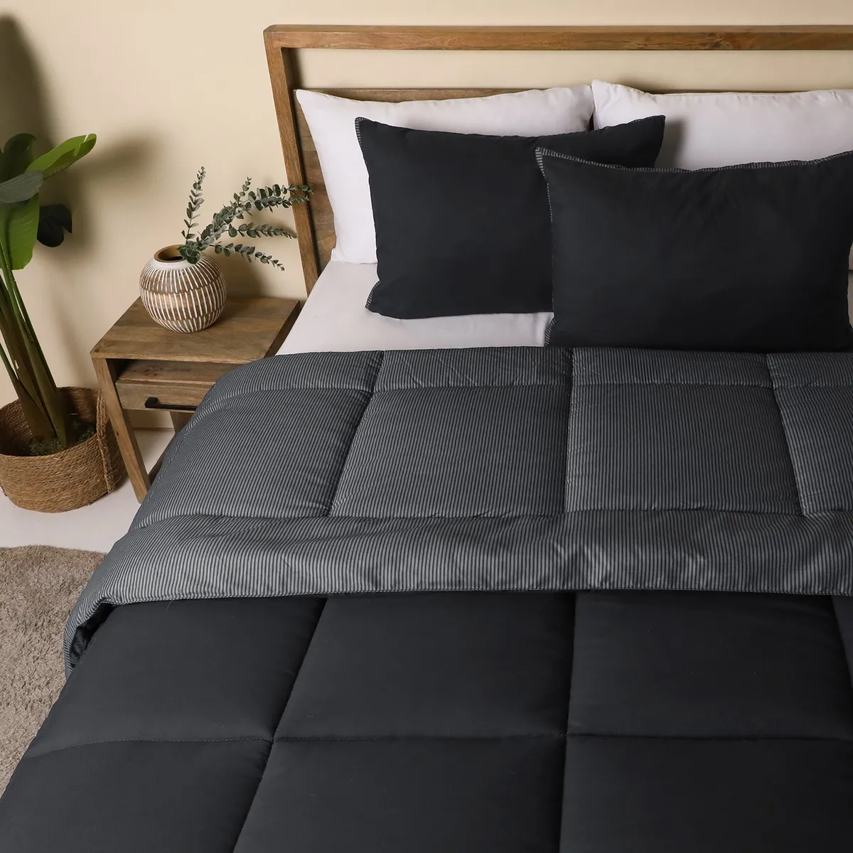 MICA - Edredón Bicolor Reversible Mica