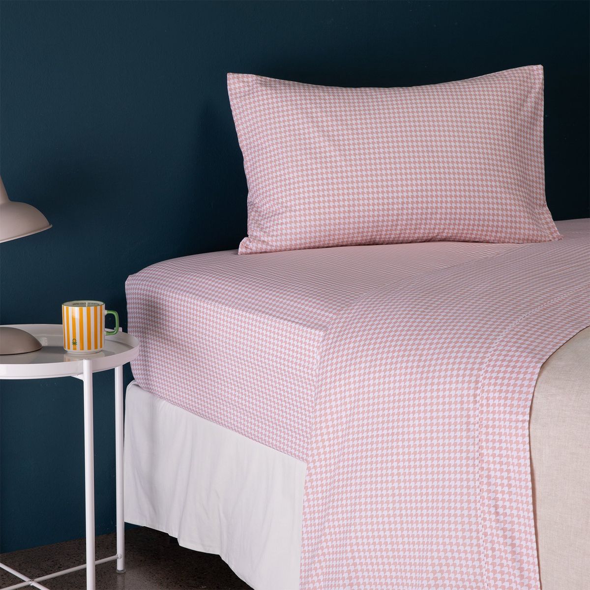 BENETTON - Juego de Sábanas Estampadas 100% Algodón 180 Hilos Benetton