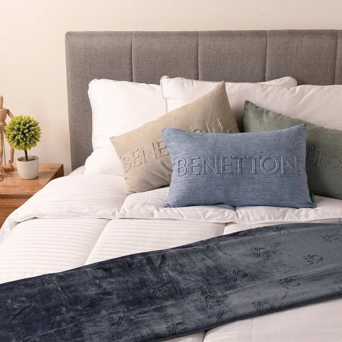 BENETTON - Cojín Jersey 30x50cm Benetton