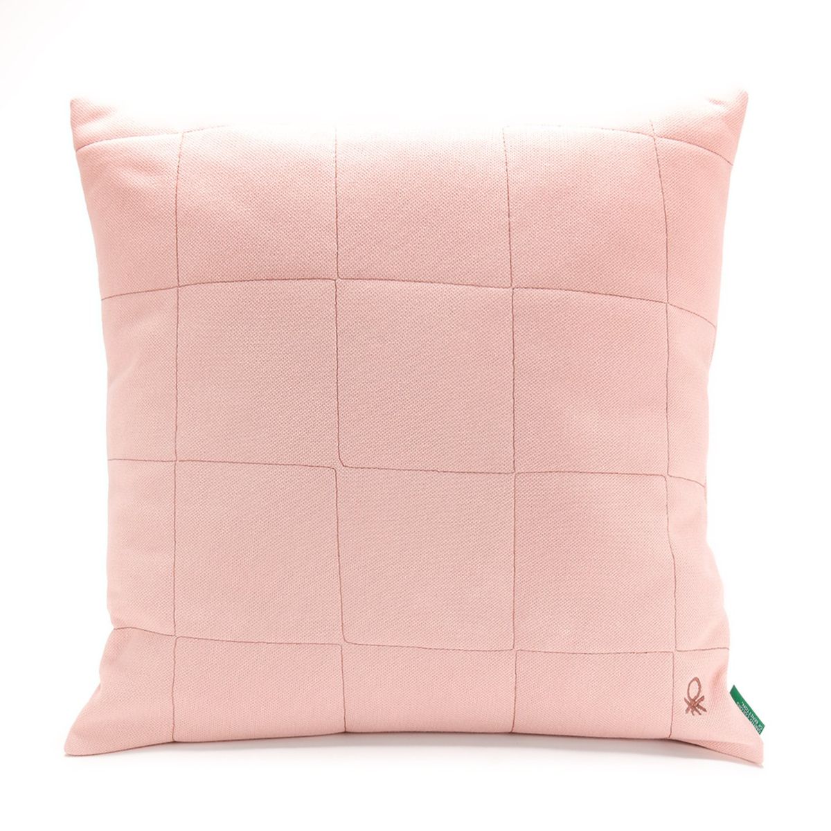 BENETTON - Cojín Pique Cuadros 45x45cm Benetton