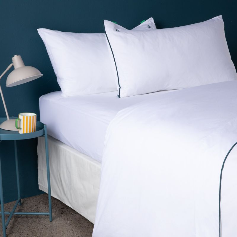 BENETTON - Juego De Sábanas 100% Algodón 200 Hilos Benetton