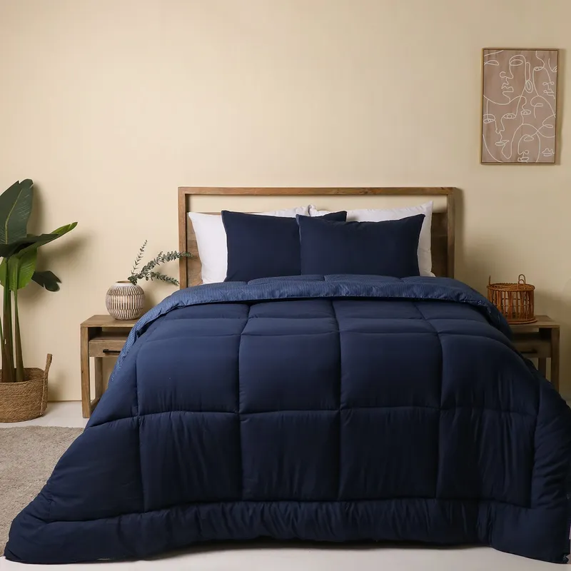 MICA - Edredón Bicolor Reversible Mica